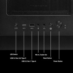 Msi Codex Z2 Gaming Desktop: AMD R7-8700F, Geforce RTX 5070, 32GB DDR5, 2TB M.2