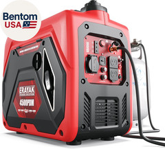4500W Dual-Fuel Portable Inverter Generator for Home Use, Camping Outdoor, 30A R