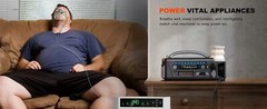 Portable Power Station 300W, 296Wh Battery, Type-C, Flashlight, Solar Charging