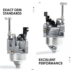 Carburetor Kit for Ryobi RY903600 3600W 4500W Generator 212cc Homelite DP242852