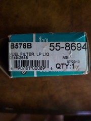 Cummins Onan LPG Fuel Filter for Generator 0149-2648 NEW IN BOX