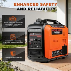 5000W Portable Inverter Generator Gas Powered Quiet for Home Backup Quiet