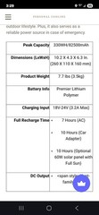 Portable Power Station Model MB300