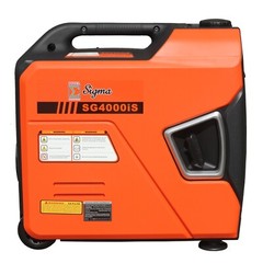 Sigma 4000 Watts Inverter Gas Generator Super Quiet CO Alert Parallel Ready