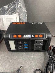 Takki 88Wh Portable Power Station, Solar Generator, AC/DC/USB, LED Flashlight