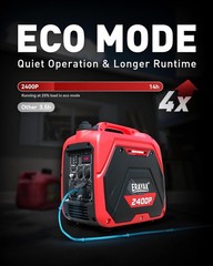 ERAYAK 2400W Portable Inverter Generator for Home Use, Quiet Small Generator