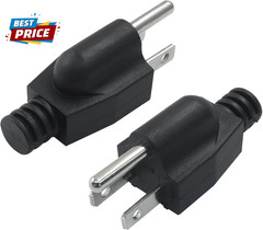 2 Pack Neutral Ground Bonding Plug for Portable Inverter Generator, Surge Protec