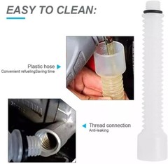 Mess Free Oil Change Funnel Tube Flexible Pipe for Honda EU2000i EU1000i Plastic