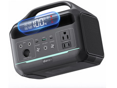Estación de energía portátil de 300W, batería de 192Wh con salida AC de 110V, ba