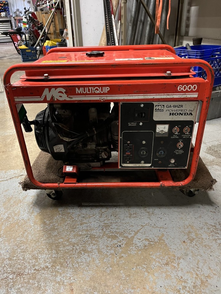 6000 Watt Generator – Multiquip GA-6HZR