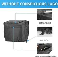 For Honda Eu2000i Eu2200i 420D Oxford Generator Cover with Storage Pocket