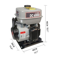 Parking Air Conditioner Automatic Start/stop Waterproof Gasoline Generator 24V