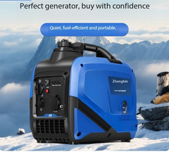 Gasoline Generator 220V Silent Inverter Compact Portable Home & Outdoor Use