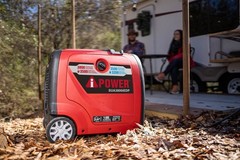 A-iPower 3800W Dual Fuel Electric Start Portable Inverter Generator w/ CO Sensor
