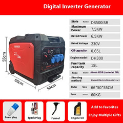 Portable Home-use Small 220V Outdoor Variable Frequency Gasoline Generator