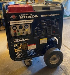 HD10,000 Task Force Pro 4 in 1, Honda GX390 gas powered generator