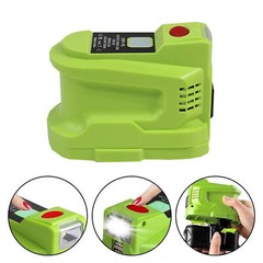 150W Power Source Li-Ion Supply Inverter 2 USB Ports W/LED Light For Ryobi 18V