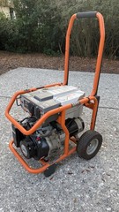 Rigid 6800/8500 Generator with 23 foot extension cable. 52 hours use