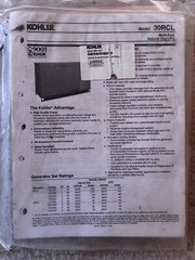 kohler 30RCL Generator