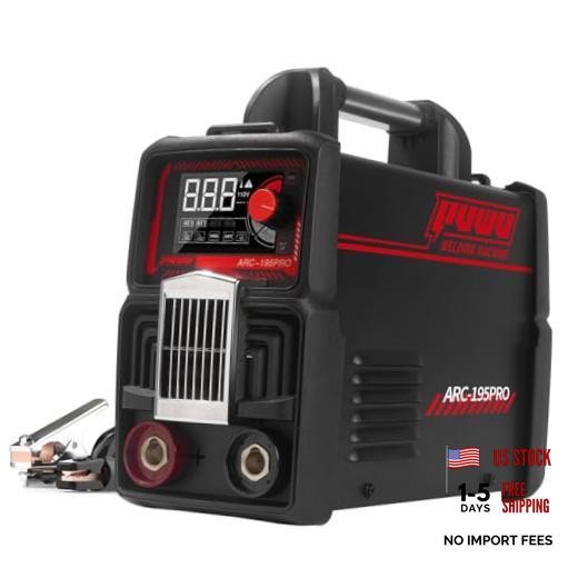 195Amp Stick Welder，ARC/Pulse Stick/Lift TIG/Pulse TIG 4-in-1 ARC-195PRO