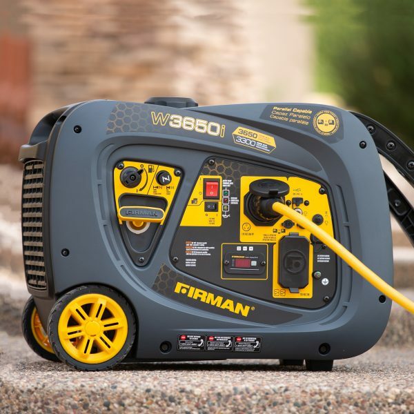 NEW FIRMAN W03381 Inverter 3650/3300W Recoil Start Gasoline Powered GENERATOR