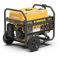 Firman 3550W Running / 4450W Peak Gasoline Powered Generator, Portable Generator