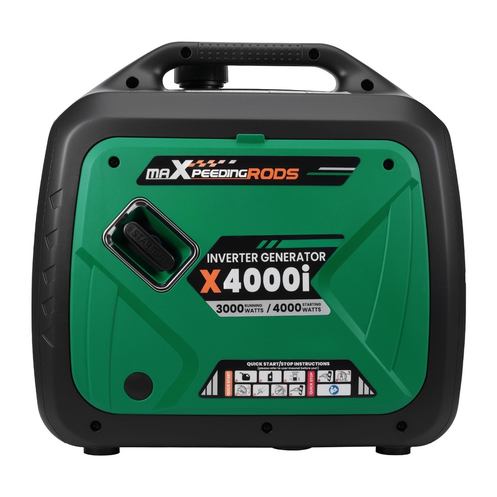4KW Peak Inverter Generator Lightweight 24kg Recoil Start Ideal for Outdoor