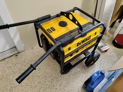 Dewalt DG4300 Generator 8 hp honda engine