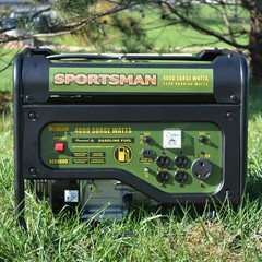 4000W Gas Portable Generator 3500W Running RV Outlet CO Sensor