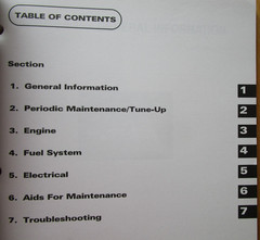 Arctic Cat AC1400G Generator Service Repair Manual P/N 2255-798 Dated 1997
