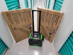 Nature’s Generator Elite 3,600 Watts. Two 100 W Solar Panels