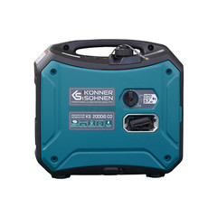 Könner Söhnen 2000W Quiet Portable Gas Inverter Generator + Free Tire Inflator
