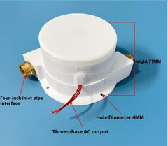 Impact Double Nozzle Hydroelectric Generator Alternative Energy Generators 100W