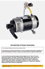 220V Household Pulley Generator 1KW 2KW 3KW 2.5KW 2.8KW Single-phase All-copper