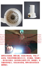 Micro Field Hydro Generator Turbine Water Generator Home Small Portable