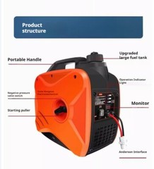Large Truck 24V DC Generator Parking Air Conditioning Battery Charging Portable