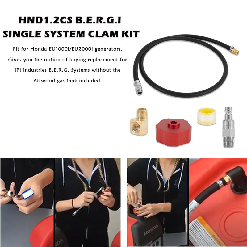 Single System Clam Kit HND1.2CS Fit For Honda EU1000i & EU2000i Generator