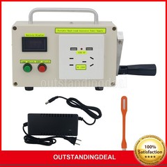 220V 150W 10400mA Li-Battery Version Multifunctional Hand Crank Generator ot25