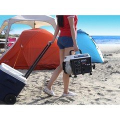 Portable Gas Generator 1200W Peak Lightweight Durable Camping Outdoor Use