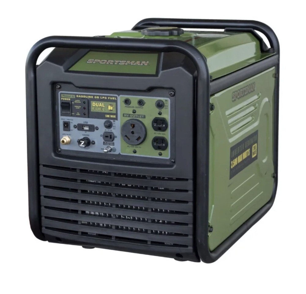 Sportsman 3,500-W Super Quiet Portable RV Ready Dual Fuel Gas Inverter Generator