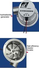 Hydraulic Turbine High Efficiency Brushless DC Micro Hydro Generator 12V