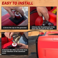 HND1.2CS Clam Kit for Honda EU1000i & EU2000i Generator B.E.R.G.I Single Systems