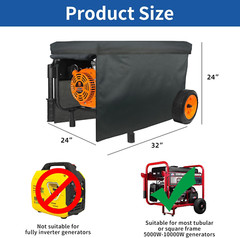 Generator Covers While Running,Outdoor Generator Tent Running Cover,Waterproof P