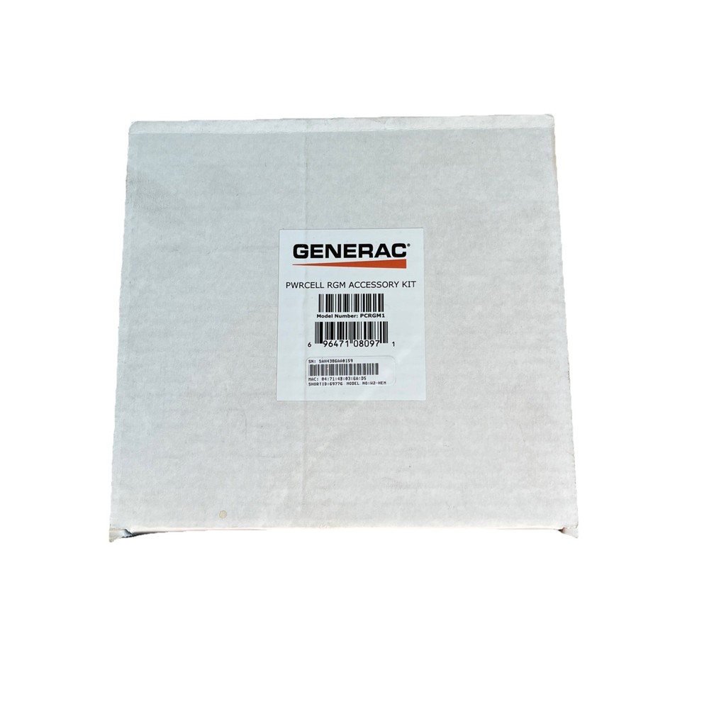 Generac W2-HEM PWRView Meter PCRGM1 PWRCELL RGM with 2Current Transformers