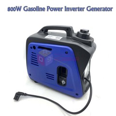 220V Portable Silent Camping Gasoline Power Inverter Generator Set 800W
