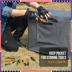 Generator Covers Heavy Duty Waterproof, 38”Lx28”Wx30”H Portable Generator Cov…