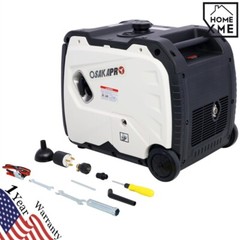Portable Inverter Generator 4500w Electric Start w/ wheels&Handle 212cc 4 stroke