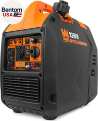 Super Quiet 2350-Watt Portable Inverter Generator with Fuel Shut Off, Gasoline P