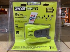 RYOBI CANADA 150W Powered Inverter Generator for 18V Battery