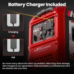 Dual Voltage 120V/240V Generator 6KW for Home & Workshop App & Electric Start